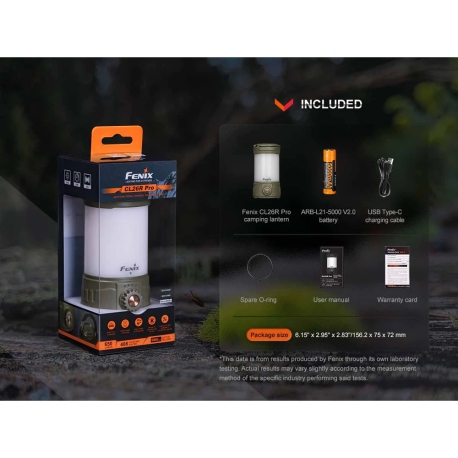 Lanterns Fenix CL26R Pro Rechargeable Camping Lantern