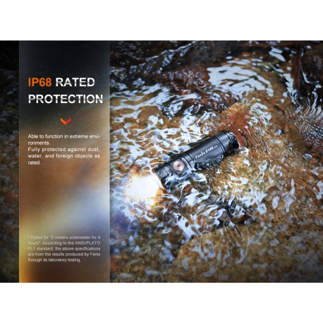 Φακοί Χειρός Fenix E18R V2.0 EDC Flashlight 1200 Lumens