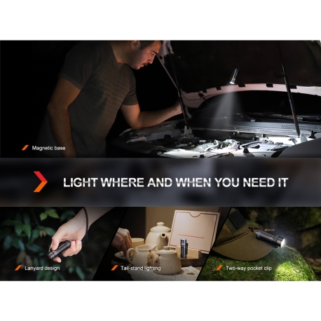 Φακοί Χειρός Fenix E18R V2.0 EDC Flashlight 1200 Lumens