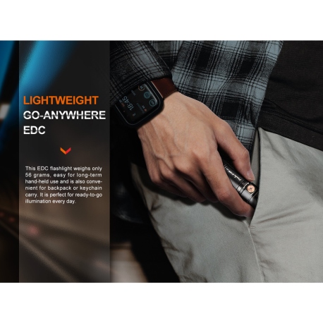 Φακοί Χειρός Fenix E18R V2.0 EDC Flashlight 1200 Lumens