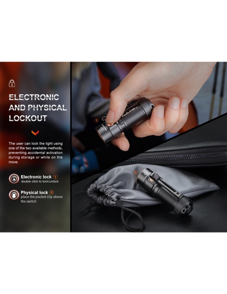 Φακοί Χειρός Fenix E18R V2.0 EDC Flashlight 1200 Lumens