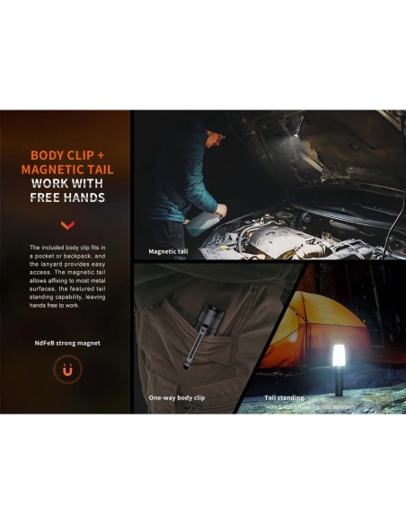 Flashlights Fenix E35R Flashlight 3100 Lumens