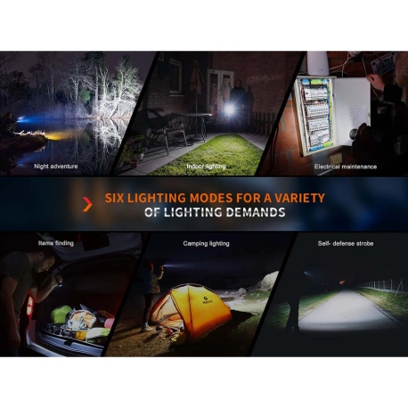 Flashlights Fenix E35R Flashlight 3100 Lumens