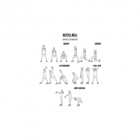 Weights - Kettlebells Avento Kettlebell Plastic/Cement 6 kg Weights - Kettlebells Avento Kettlebell Plastic/Cement 6 kg