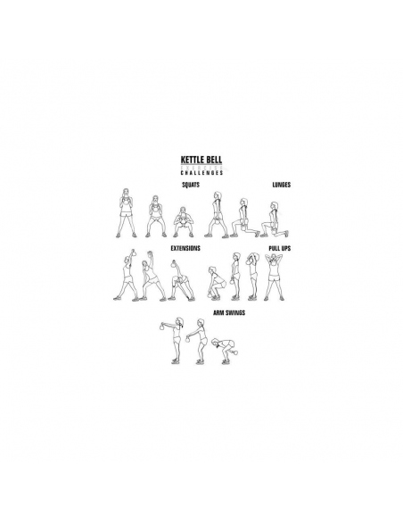 Weights - Kettlebells Avento Kettlebell Plastic/Cement 6 kg