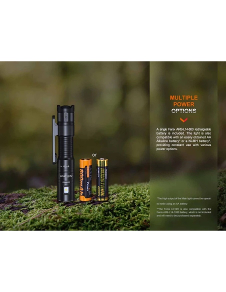 Flashlights Fenix LD12R EDC Flashlight 600 Lumens