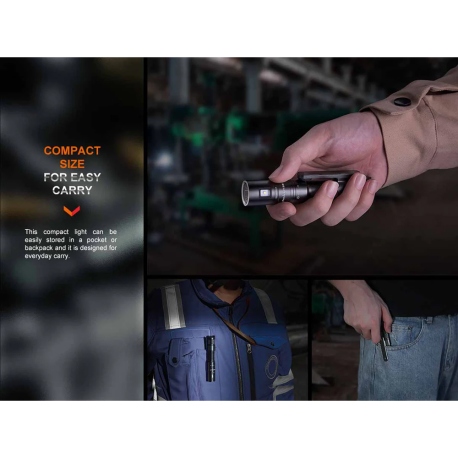 Flashlights Fenix LD12R EDC Flashlight 600 Lumens