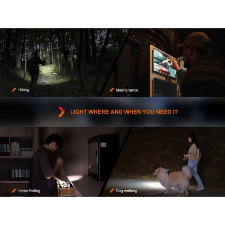 Flashlights Fenix LD12R EDC Flashlight 600 Lumens