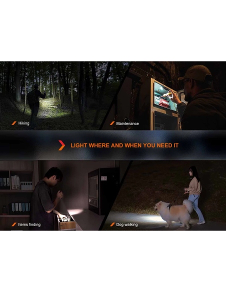 Flashlights Fenix LD12R EDC Flashlight 600 Lumens