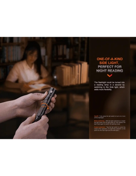 Flashlights Fenix LD12R EDC Flashlight 600 Lumens