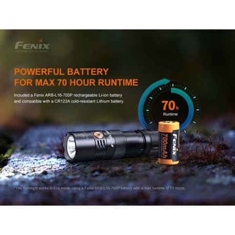 Φακοί Χειρός Fenix PD25R EDC Flashlight 800 Lumens