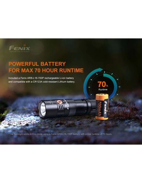 Φακοί Χειρός Fenix PD25R EDC Flashlight 800 Lumens
