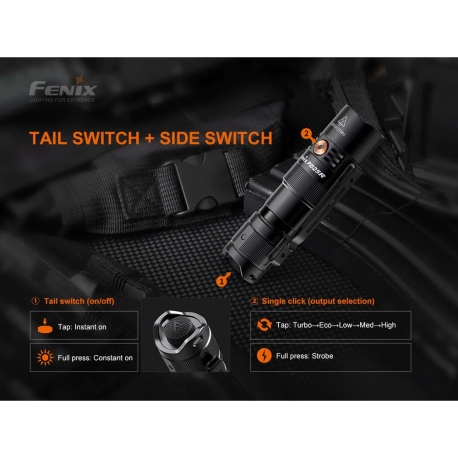 Φακοί Χειρός Fenix PD25R EDC Flashlight 800 Lumens