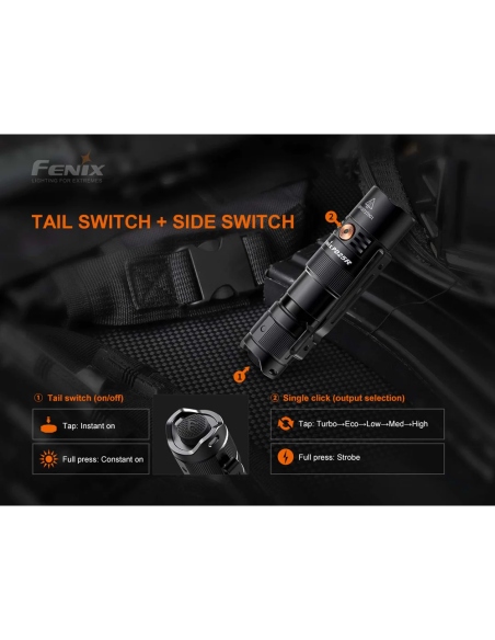 Φακοί Χειρός Fenix PD25R EDC Flashlight 800 Lumens