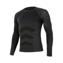 Thermal Baselayer APOL Men's Seamless T-shirt Black