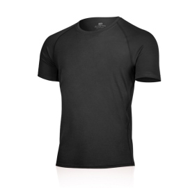 Thermal Baselayer QUIDO Men's Merino Wool T-shirt Black