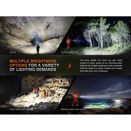 Flashlights Fenix LR40R V2.0 Flashlight 15000 Lumens