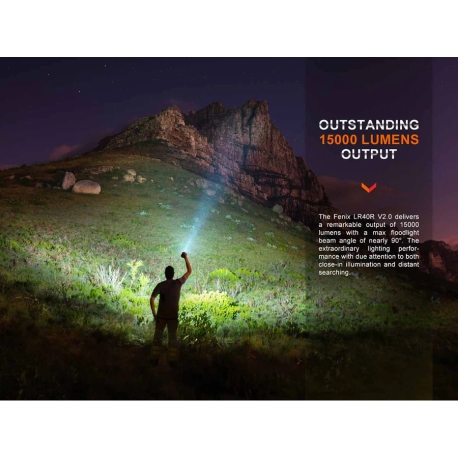 Flashlights Fenix LR40R V2.0 Flashlight 15000 Lumens