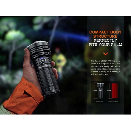 Flashlights Fenix LR40R V2.0 Flashlight 15000 Lumens