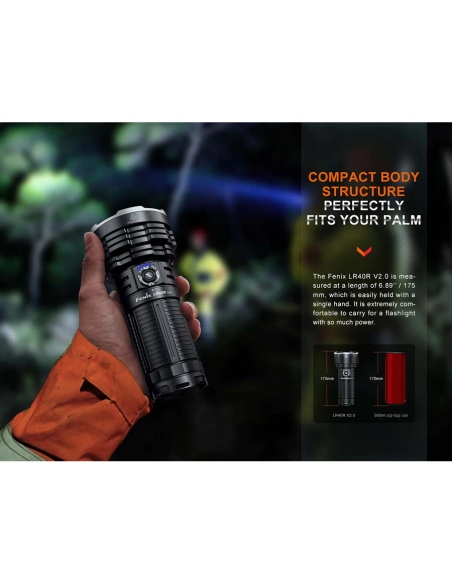 Flashlights Fenix LR40R V2.0 Flashlight 15000 Lumens