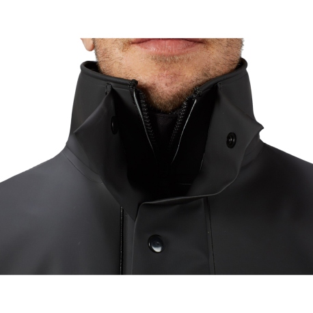 Jackets Anorak Street Long Jacket Black