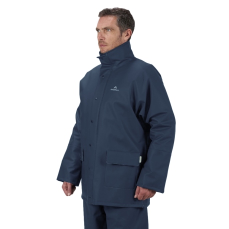 Anorak Street Long Jacket Navy