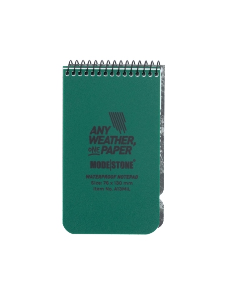 Books - Notepads - Manuals Modestone Waterproof Notepad 76 x 130 mm