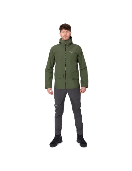 Jackets Salewa Men's Puez 2L GTX Jacket Thyme