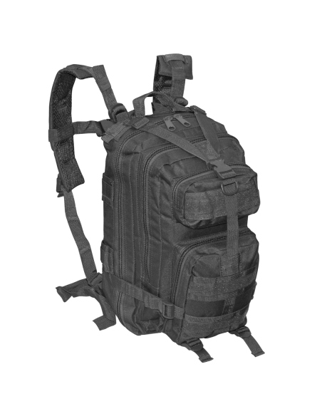 Military - Vintage Mc Allister Zero Six Assault Backpack Black