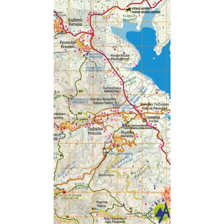 Maps Agrafa Hiking Map