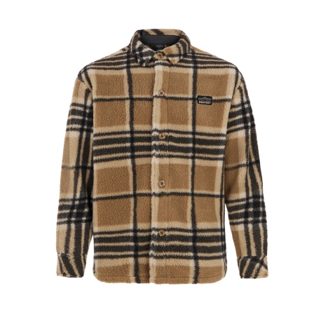 Πουκάμισα Protest Men's Heavy Fleece Jacket Sandy Brown