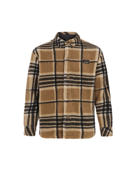 Πουκάμισα Protest Men's Heavy Fleece Jacket Sandy Brown