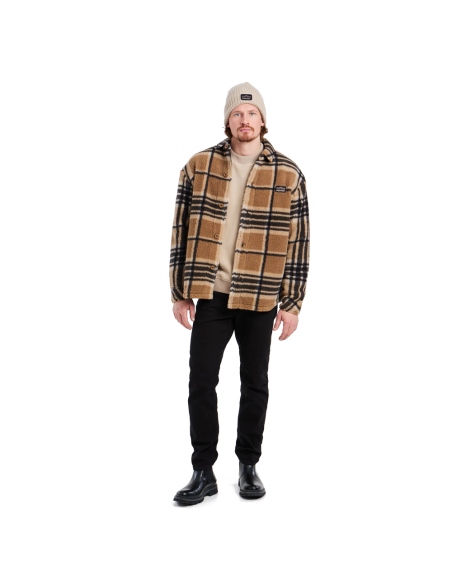 Πουκάμισα Protest Men's Heavy Fleece Jacket Sandy Brown