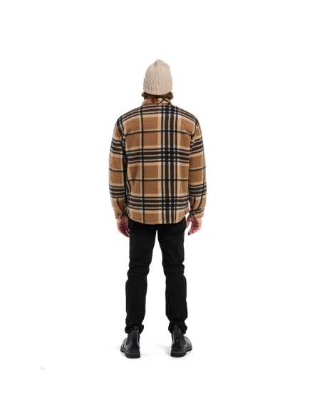 Πουκάμισα Protest Men's Heavy Fleece Jacket Sandy Brown