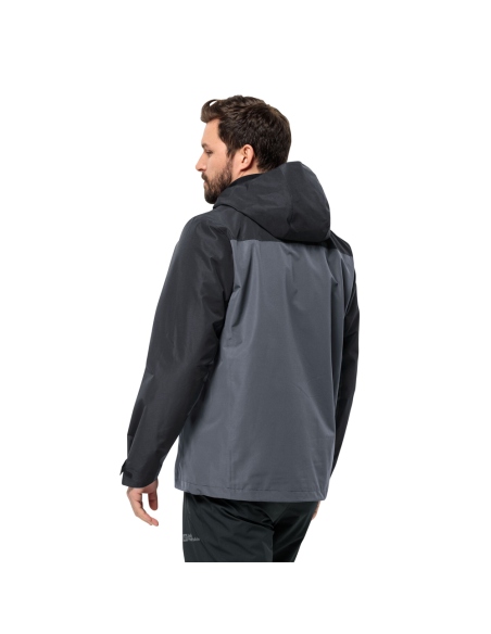 Τζάκετς Jack Wolfskin Men's Taubenberg 3in1 Jacket Phantom