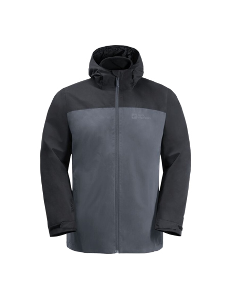 Τζάκετς Jack Wolfskin Men's Taubenberg 3in1 Jacket Phantom