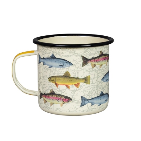 Κούπες - Κύπελλα Fish Enamel Mug 0.5L