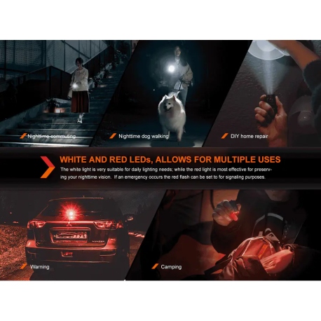 Φακοί Χειρός Fenix E03R V2 Keychain Flashlight 500 Lumens