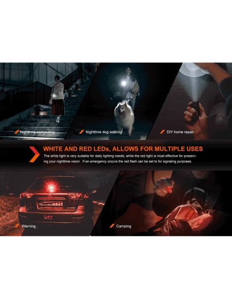 Φακοί Χειρός Fenix E03R V2 Keychain Flashlight 500 Lumens