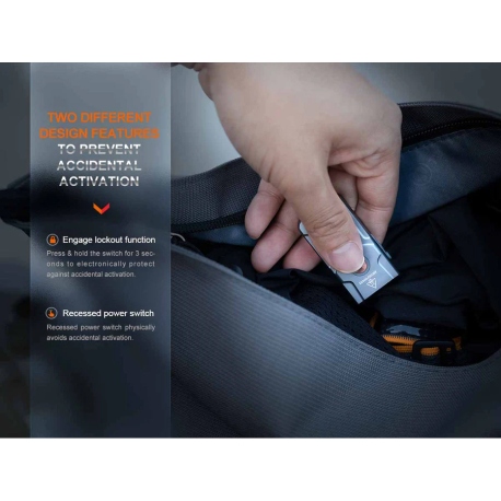 Φακοί Χειρός Fenix E03R V2 Keychain Flashlight 500 Lumens