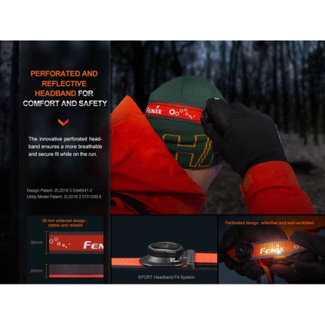 Φακοί Κεφαλής Fenix HL32R-T 800 Lumens