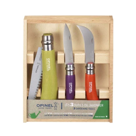 Σουγιάδες Opinel Coloured Gardener Box Set