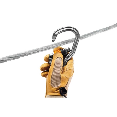 Κρίκοι Ασφαλείας Petzl Vertigo Wire-Lock Carabiner