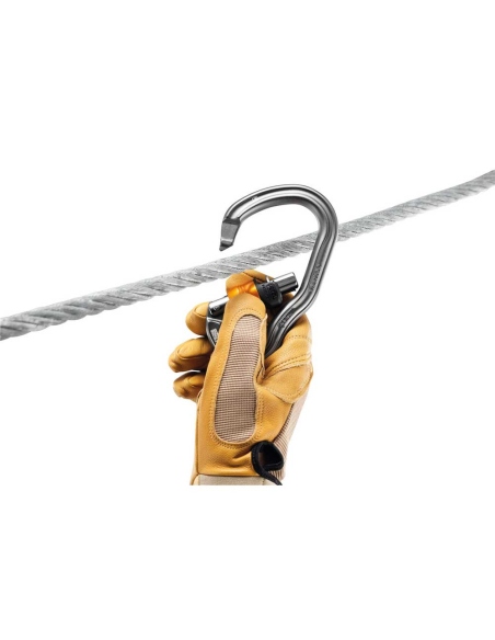 Κρίκοι Ασφαλείας Petzl Vertigo Wire-Lock Carabiner