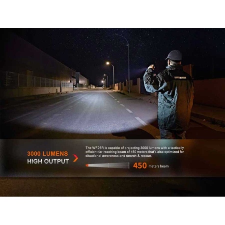 Flashlights Fenix WF26R 3000 Lumens