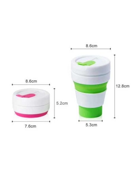 Mugs - Cups Folding Silicone Mug 0.35L