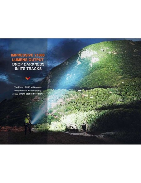Flashlights Fenix LR60R Flashlight 21000 Lumens