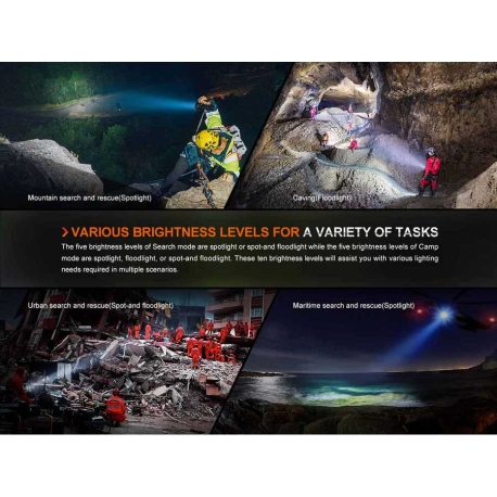 Flashlights Fenix LR60R Flashlight 21000 Lumens