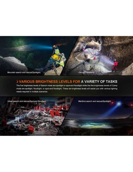 Flashlights Fenix LR60R Flashlight 21000 Lumens