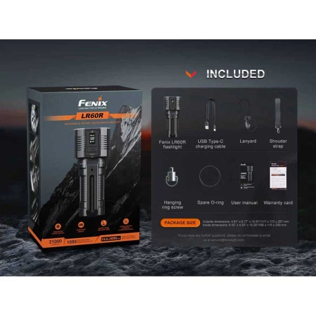 Flashlights Fenix LR60R Flashlight 21000 Lumens